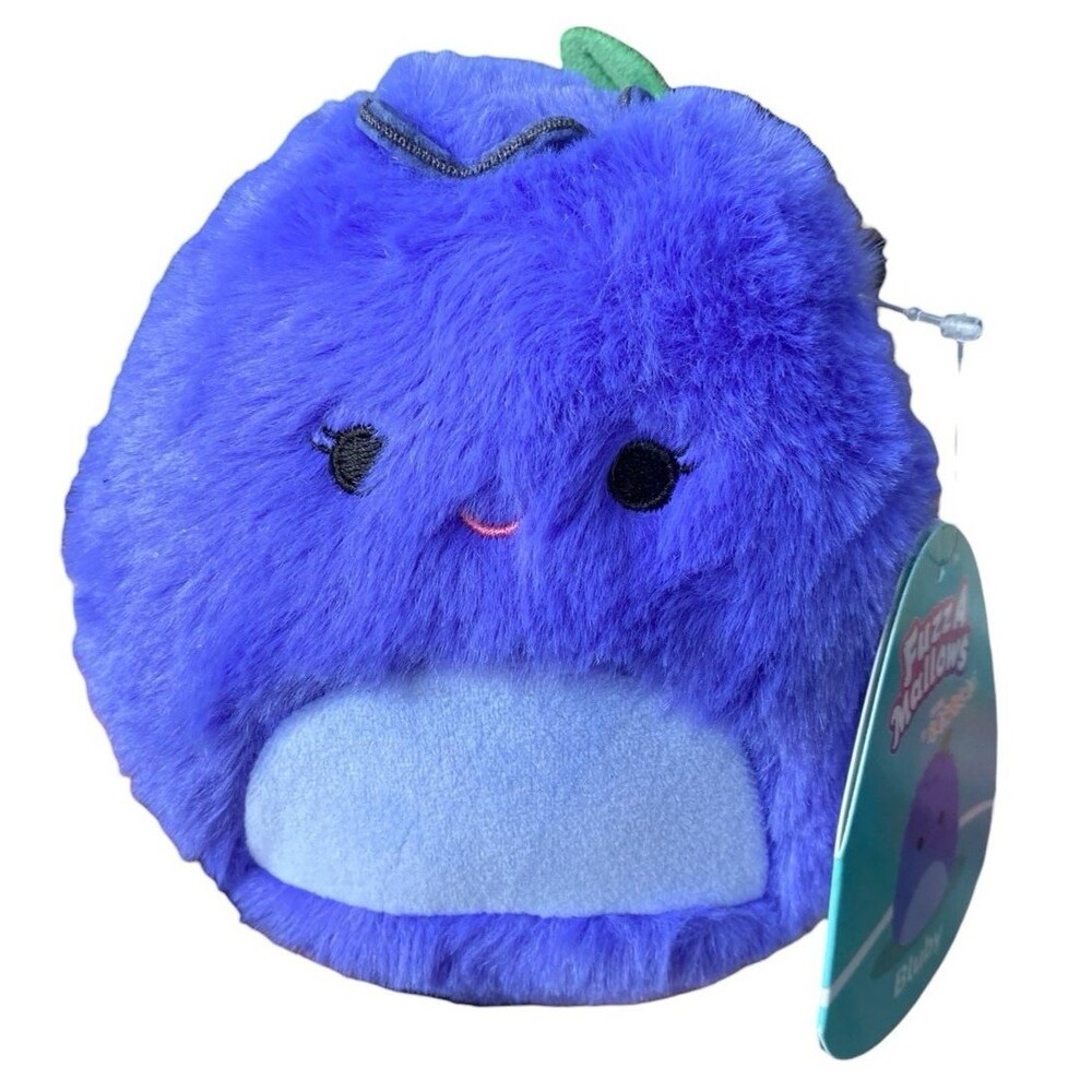 Squishmallows Bluby Blueberry Plush SFZ5 #121 2024 Soft Toy NWT Small Cute